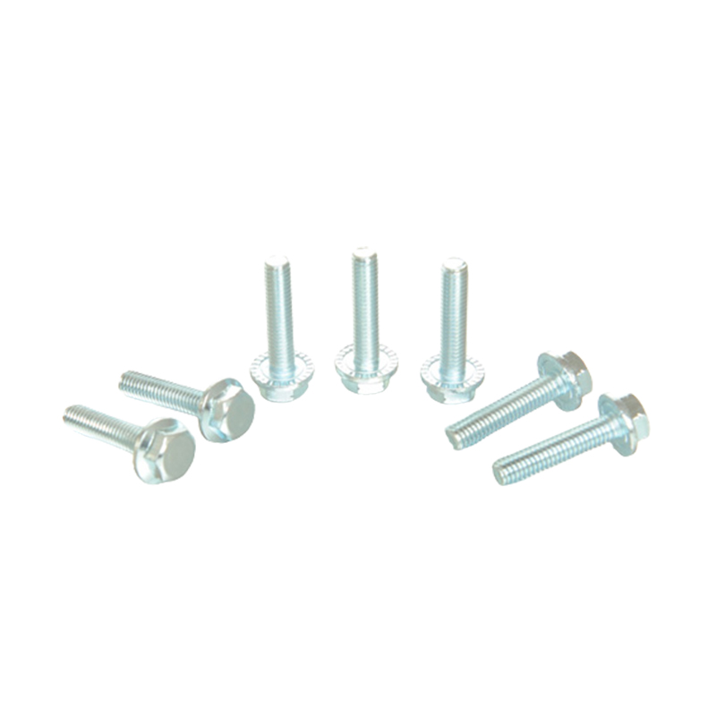 Šestiúhelníková příruba s těsněním a ozubenými šrouby