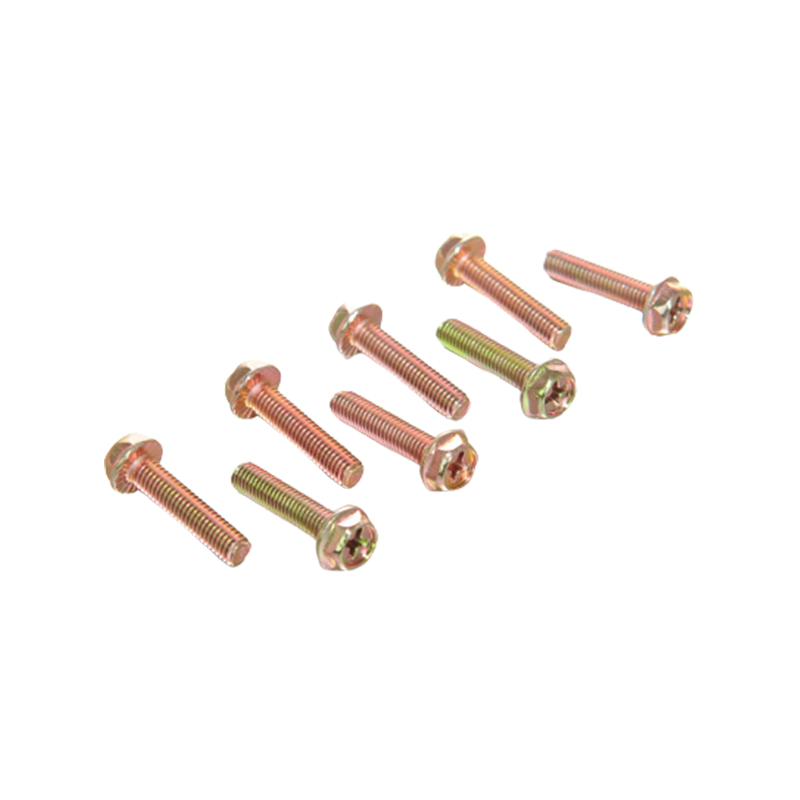 Křížové zapuštěné šrouby šestiúhelníku