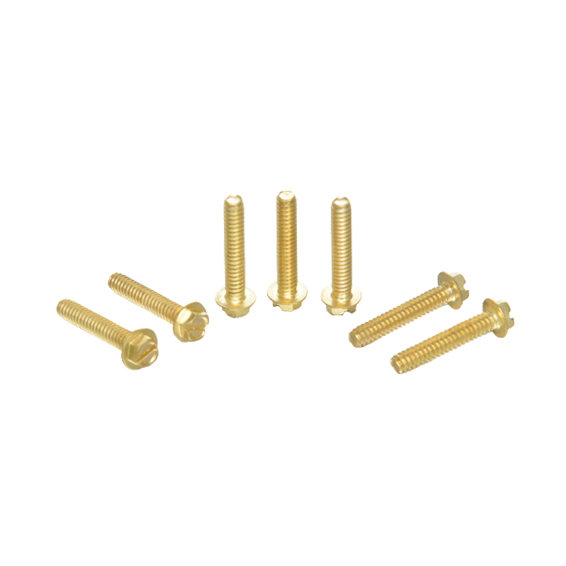 Žlutý zinkový šrouby šestiúhelníku